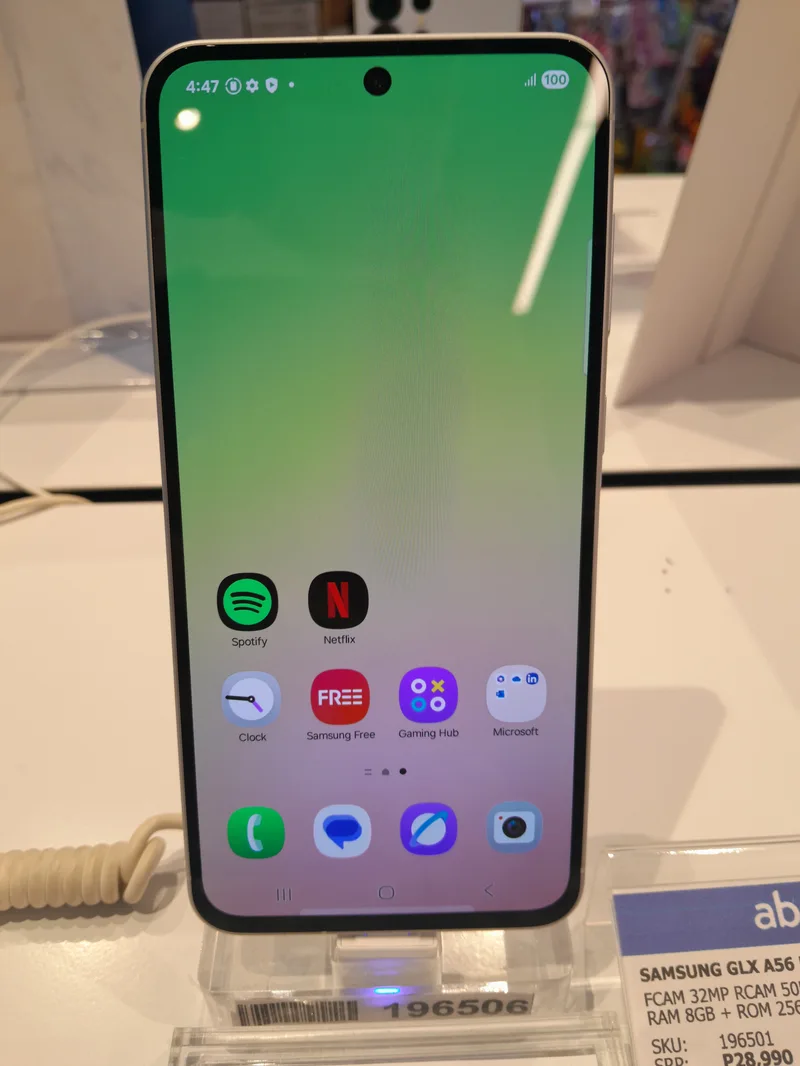 Samsung Galaxy A56 5G : la fiche technique complète